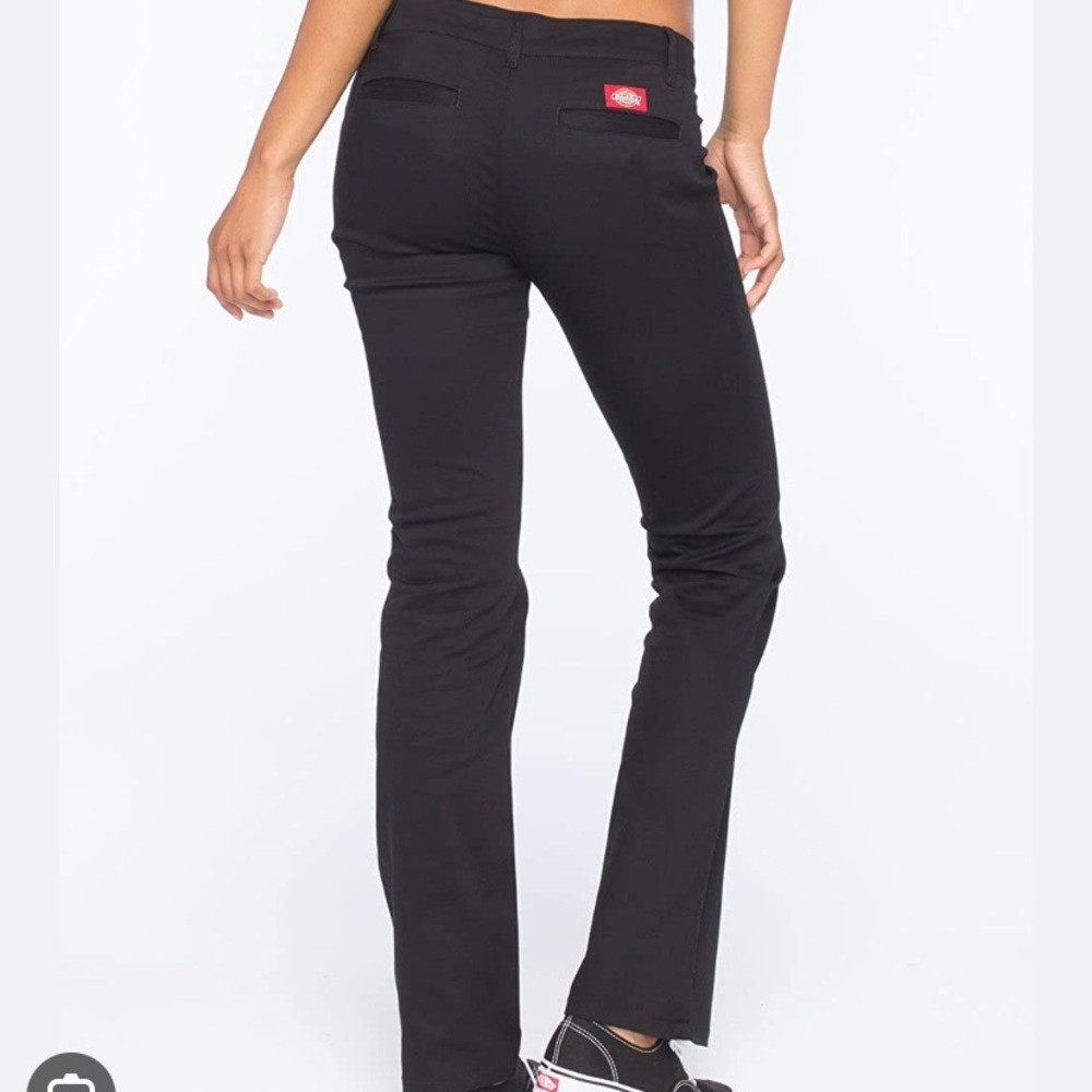 Dickies Girl Juniors' Worker Bootcut Pants red - Picture 9 of 9